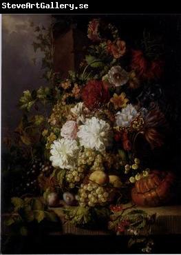 unknow artist Floral, beautiful classical still life of flowers.107